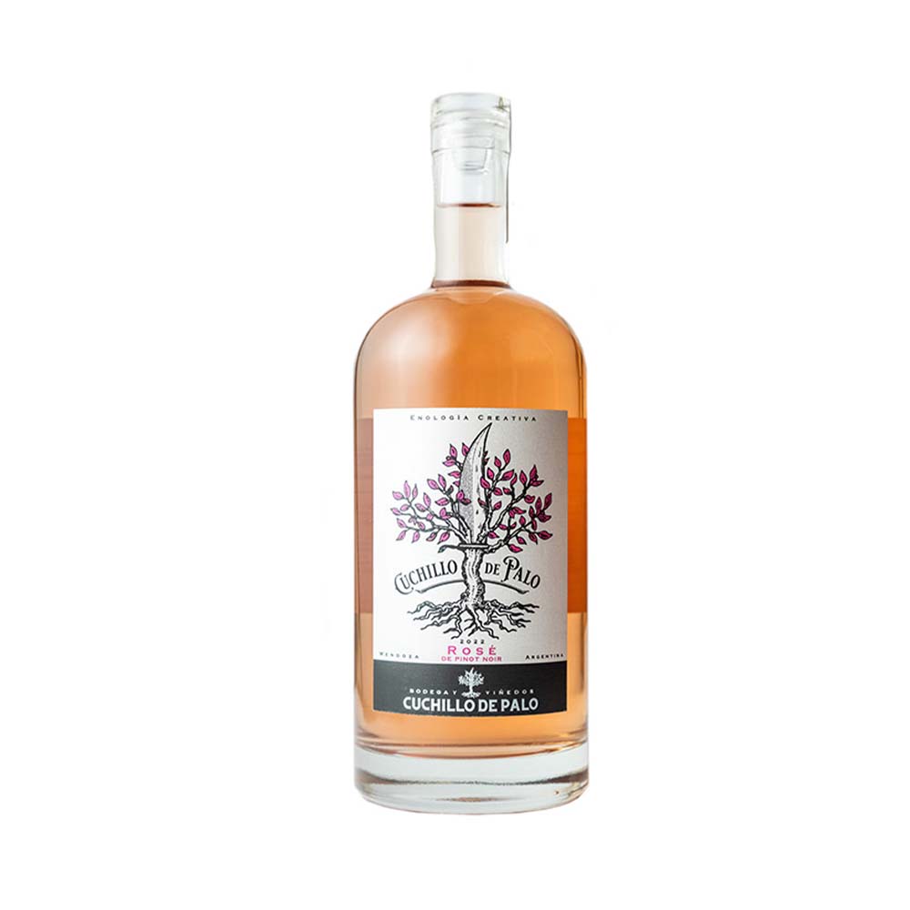 Vino Rosado Pinot Noir 750 Ml Cuchillo de Palo