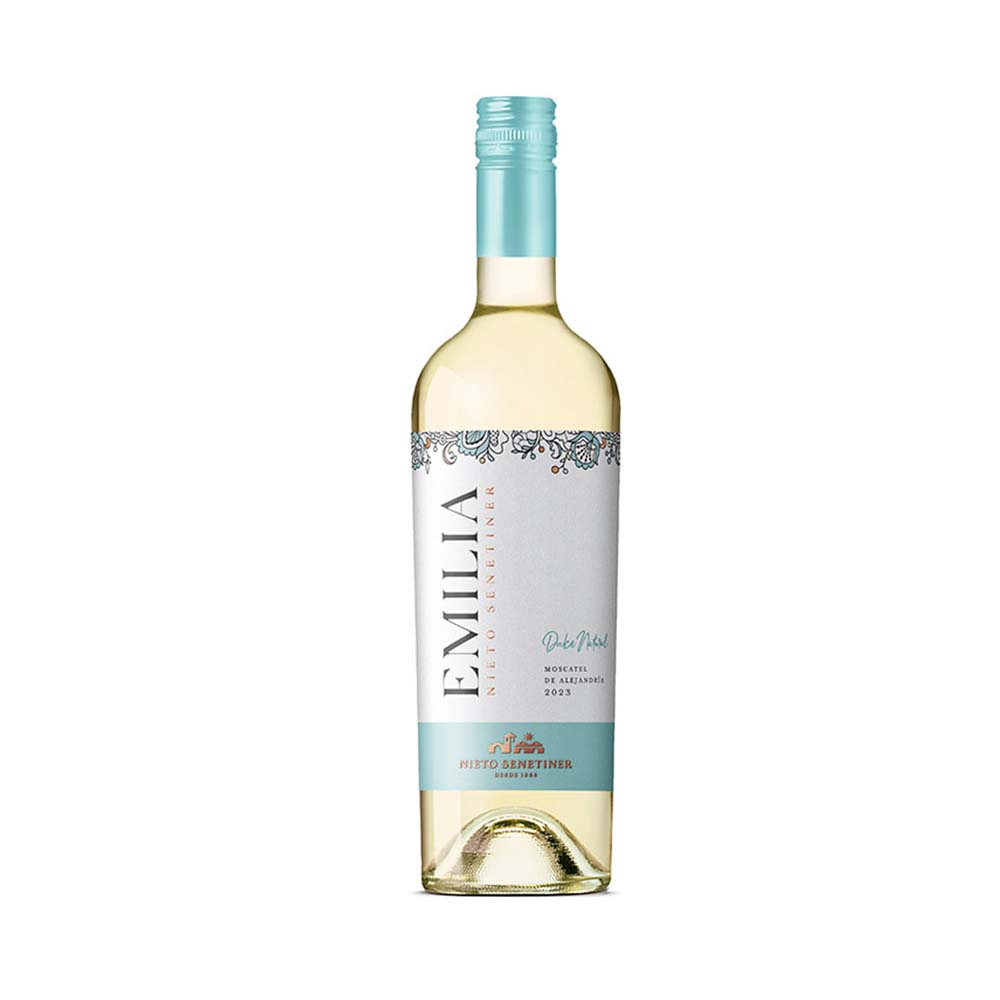 Vino Blanco Dulce Moscatel 750 Cc Emilia