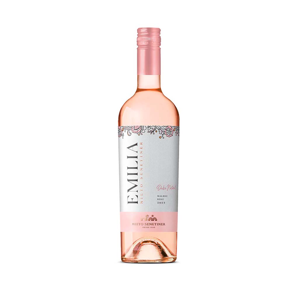 Vino Rosado Dulce Malbec 750 Cc Emilia