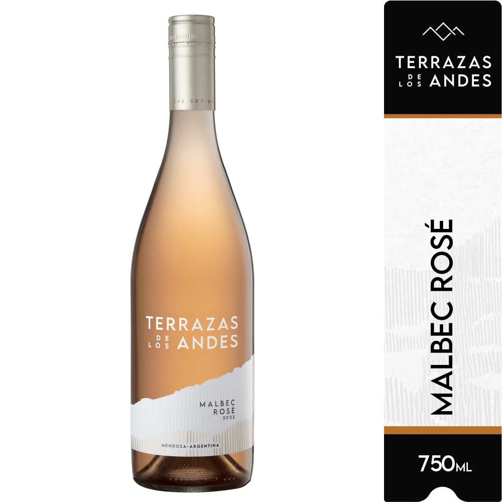 Vino Rosado Malbec 750 Ml Terrazas de los Andes