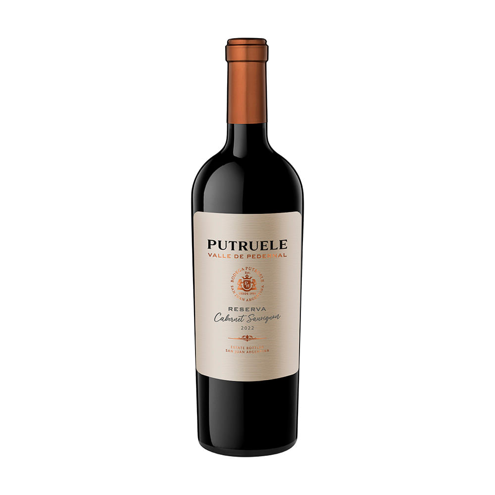 Vino Tinto Cabernet Sauvignon 750 Ml Putruele