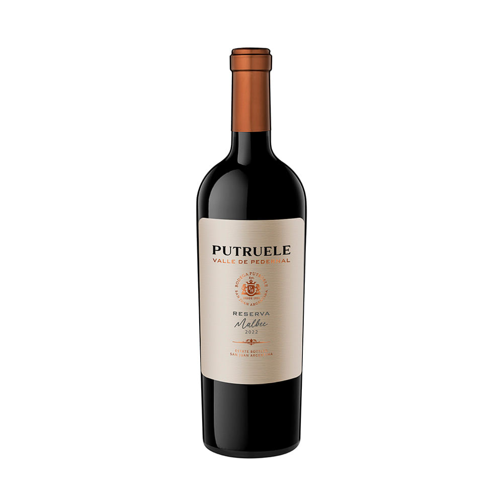 Vino Tinto Malbec 750 Ml Putruele