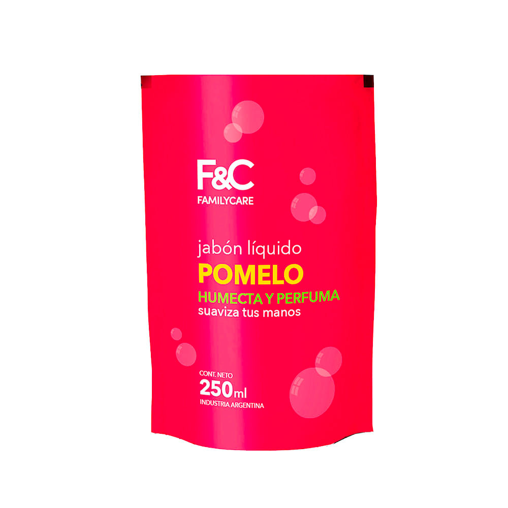 Jabón Líquido para Manos Pomelo 250 Ml Family Care