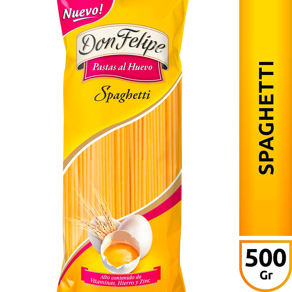 Fideos Don Felipe Spaghetti Fortx500g