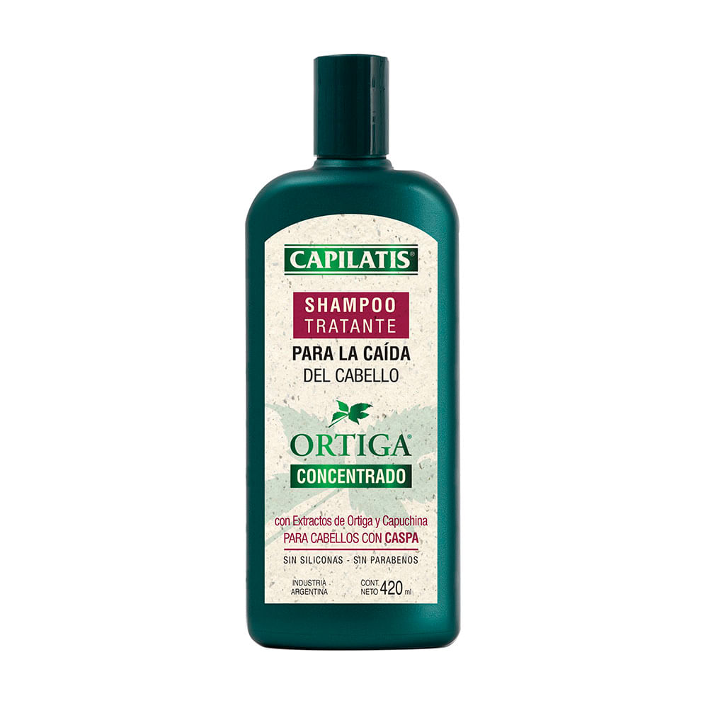 Shampoo Tratante Anti-Caspa Ortiga Concentrado 420 Ml Capilatis