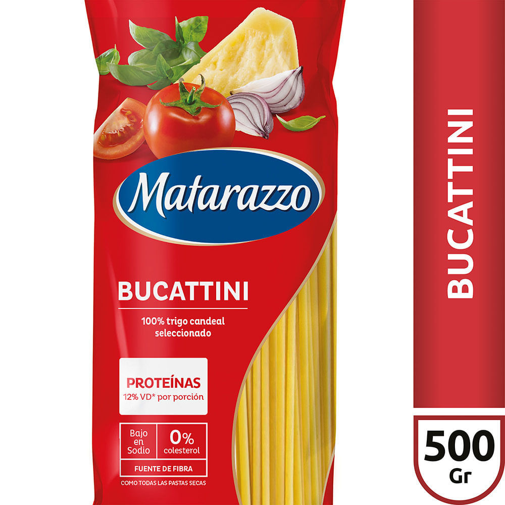 Fideos Bucattini 500 Grs Matarazzo