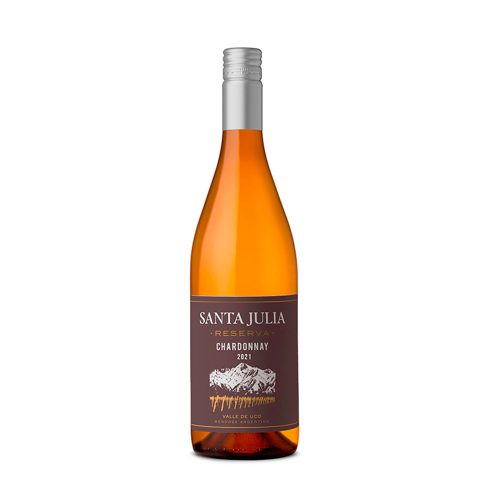 Vino Blanco Chardonnay Reserva 750 Cc Santa Julia