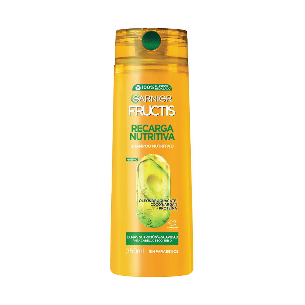 Shampoo Recarga Nutritiva 350 Ml Fructis