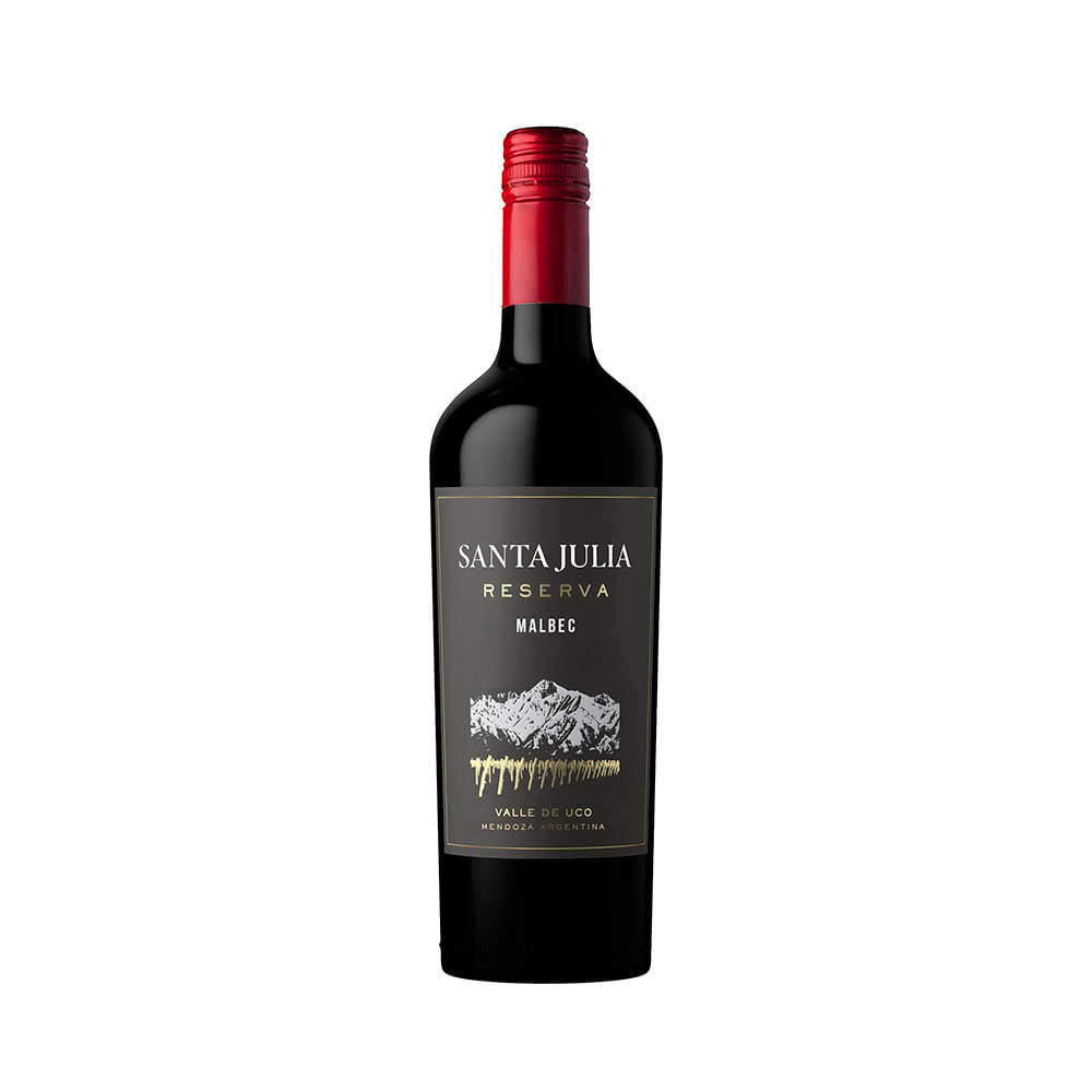 Vino Tinto Malbec Reserva 750 Cc Santa Julia