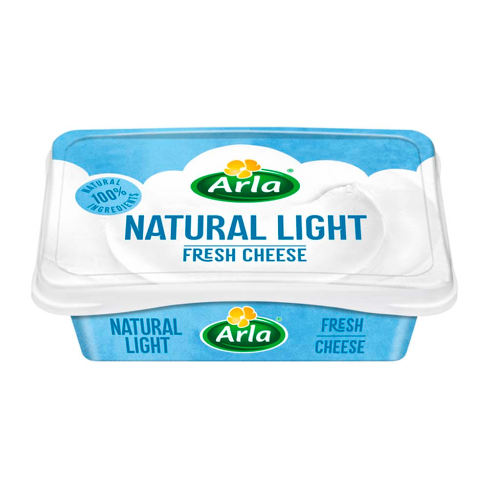 Queso Crema Natural Light Individual 0.2 Kg Arla