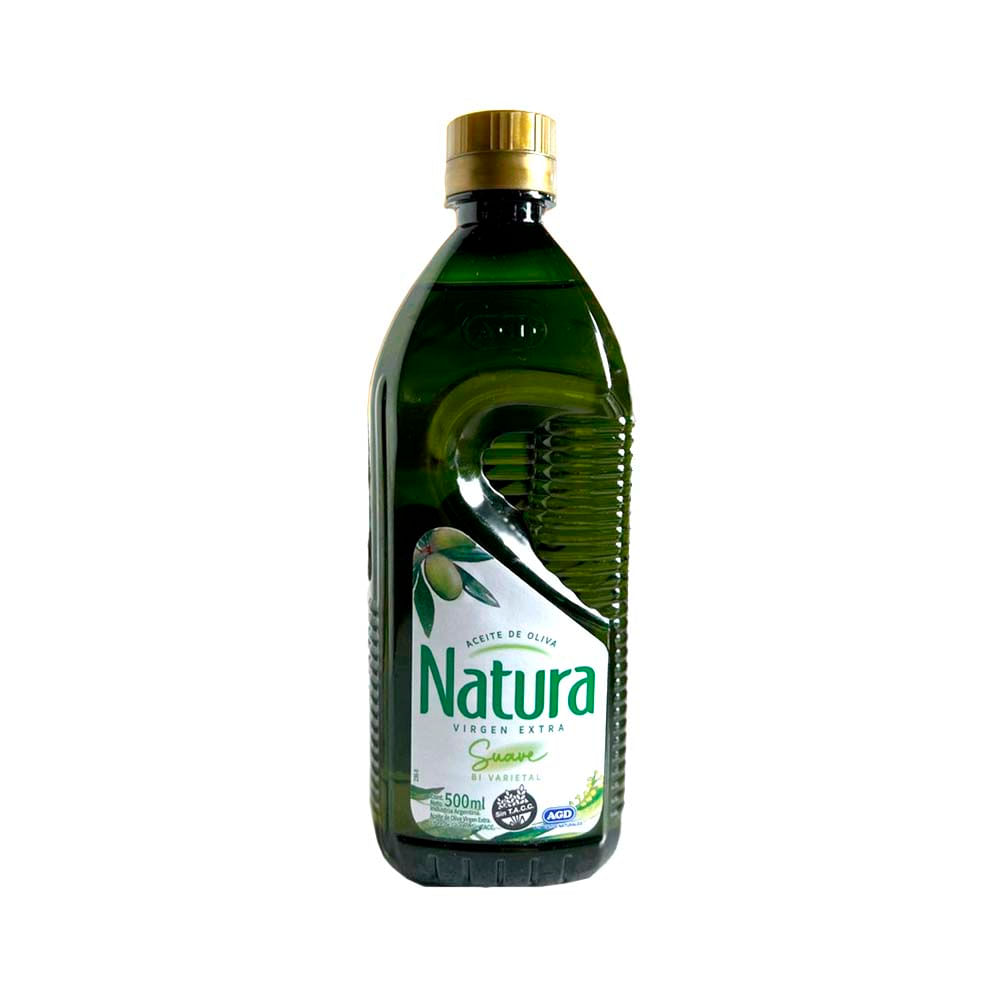 Aceite de Oliva Virgen Extra Suave Bivarietal 500 Ml Natura