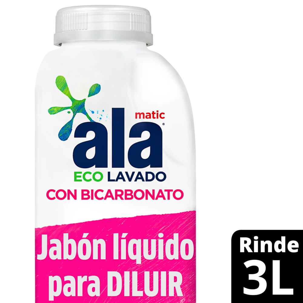 Jabón Líquido para Diluir Bicarbonato 500 Ml Ala