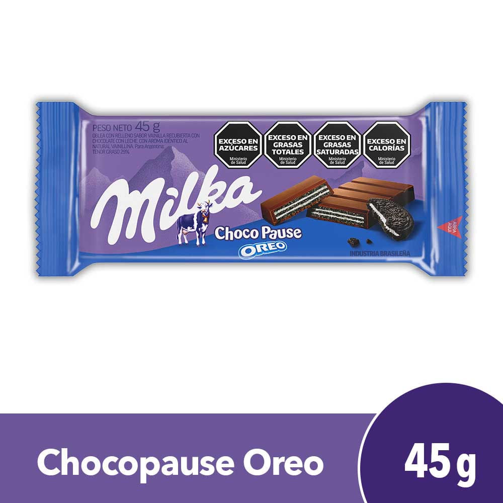 Oblea Sabor Oreo 45 Grs Milka