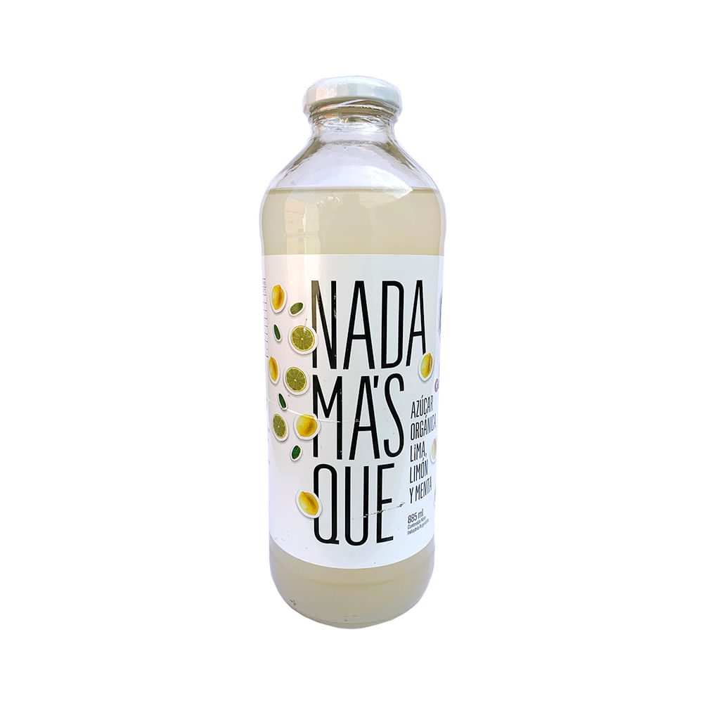 Jugo Sabor Lima-limón y Menta 885 Ml Nada Mas Que