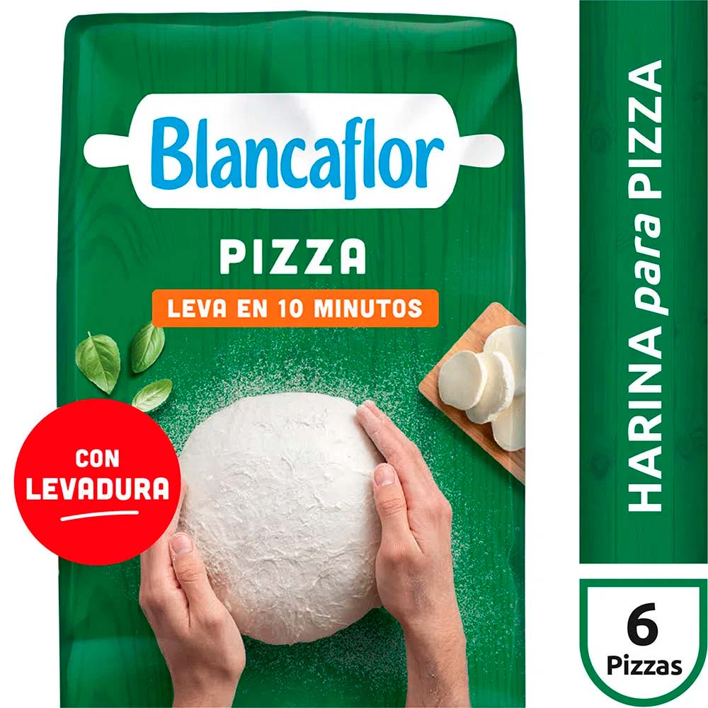 Harina De Trigo Blancaflor Para Pizza X1kg
