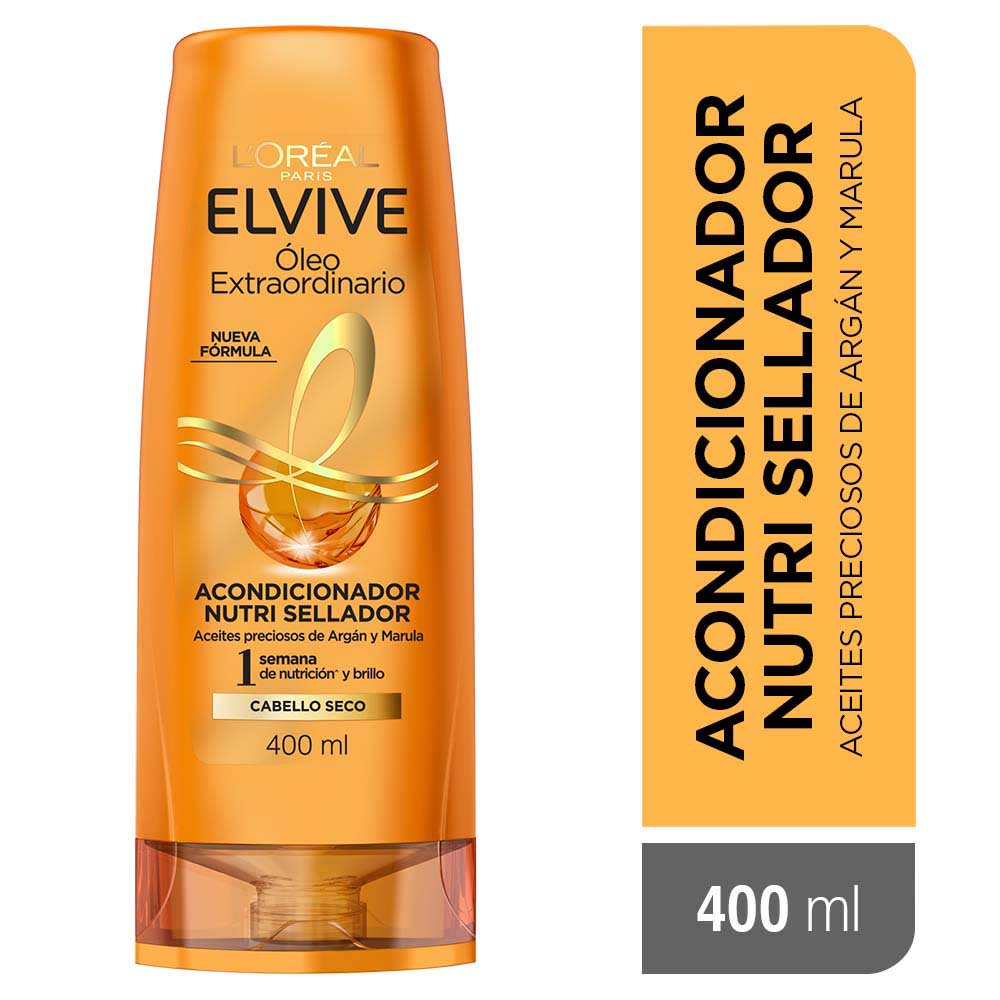 Acondicionador Óleo Extraordinario Nutrición 400 Ml Elvive