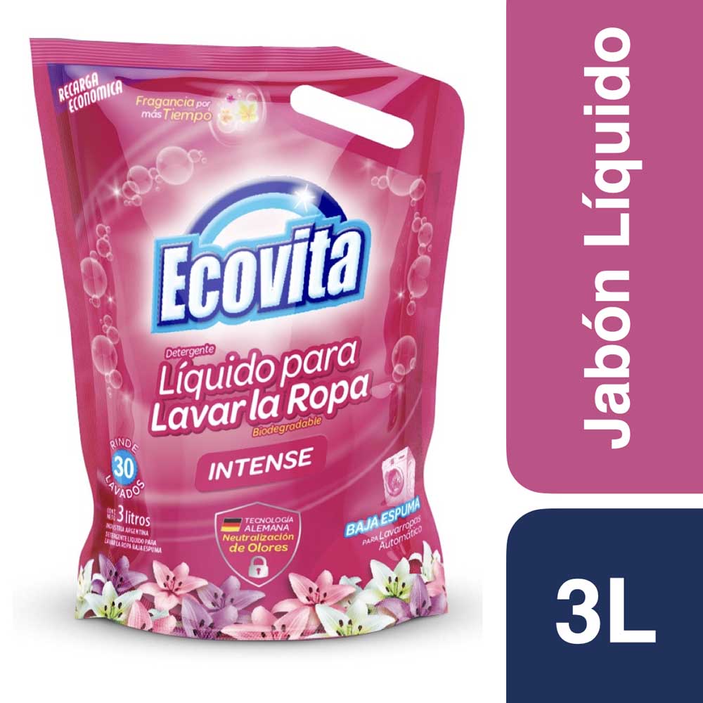 Detergente para Ropa Intense 3000 Ml Ecovita