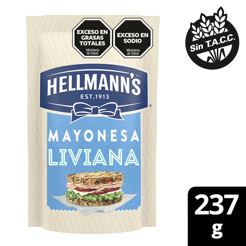 Mayonesa Liviana 237 Grs Hellmann's