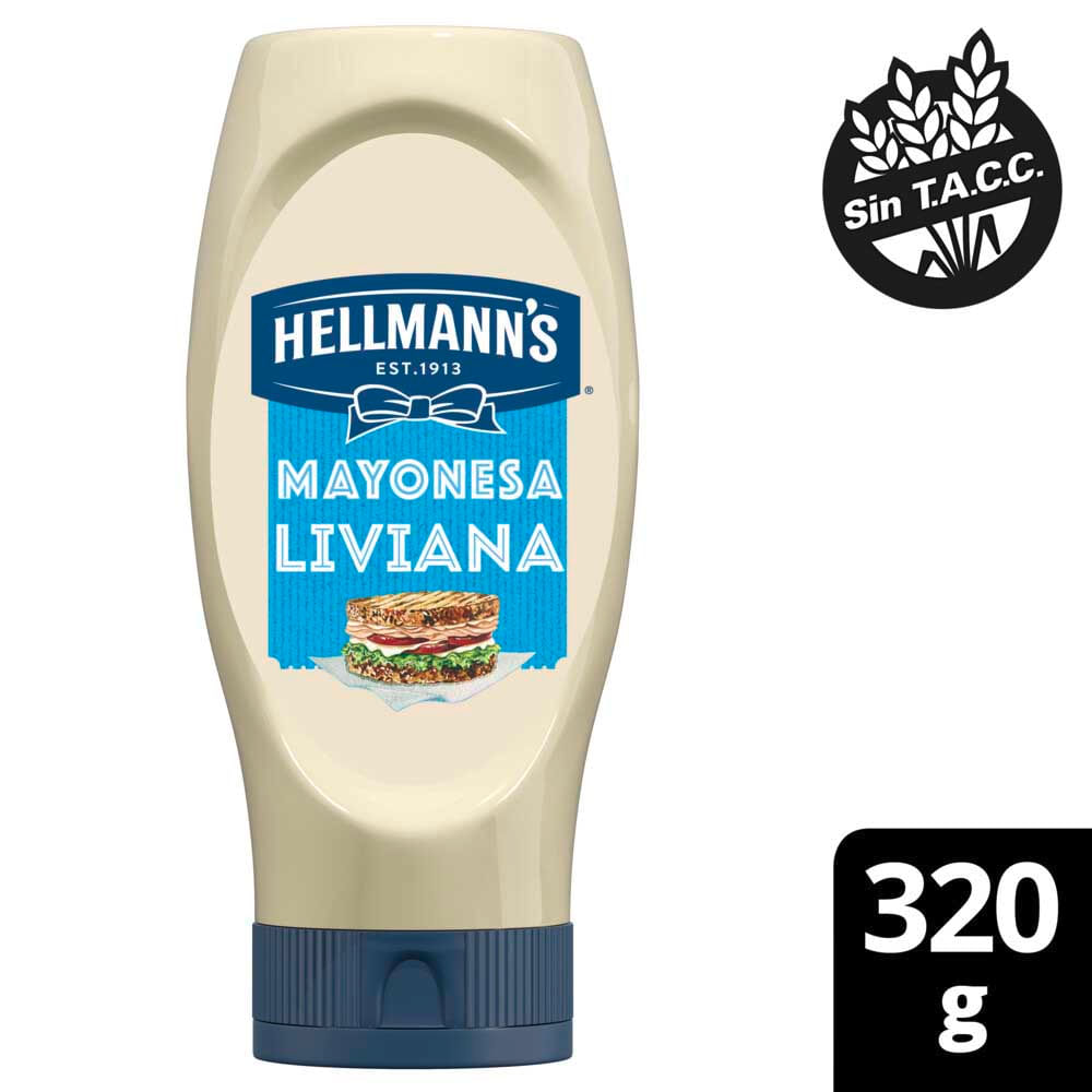 Mayonesa Liviana 320 Grs Hellmann's