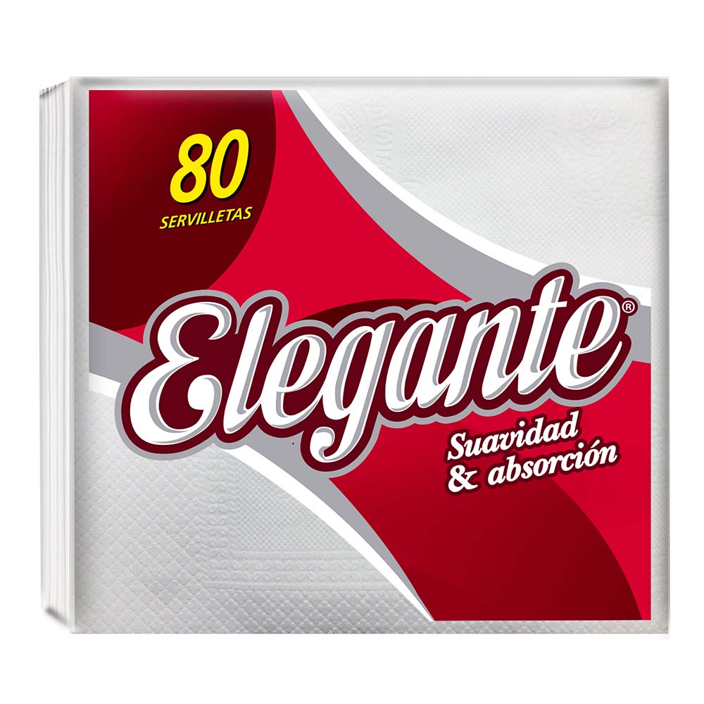 Servilletas de Papel x 80 Un Elegante