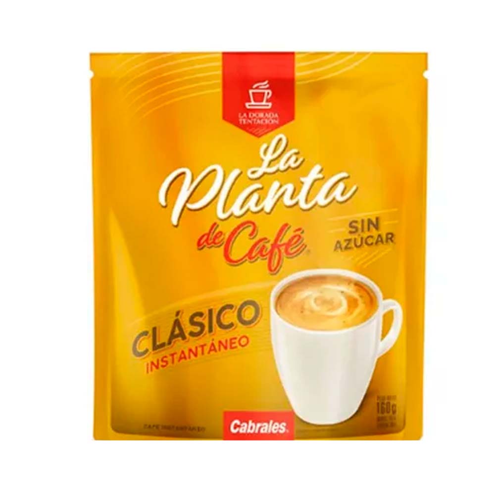 Café Instantáneo Clásico 160 Grs La Planta de Café