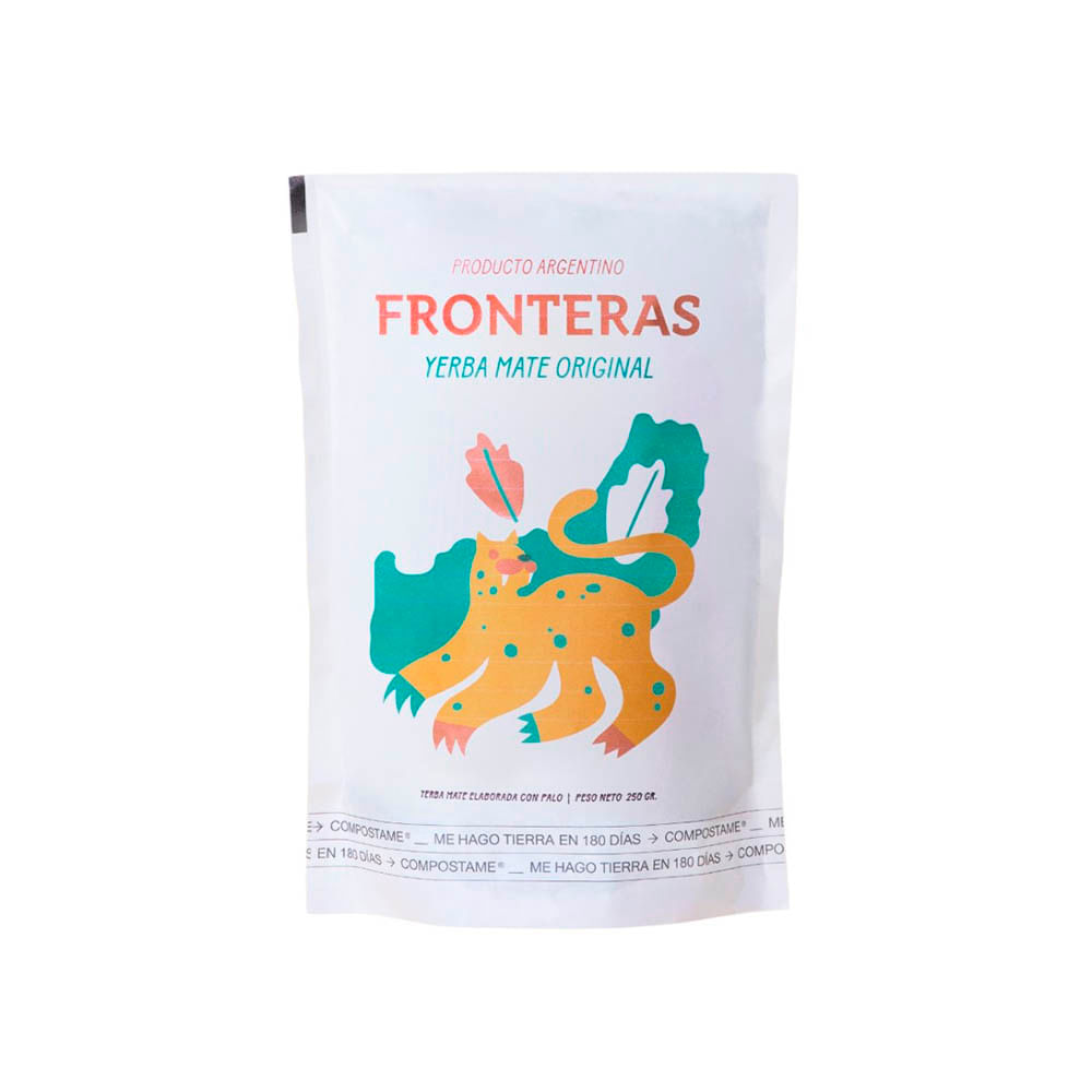 Yerba Mate Original 250 Grs Fronteras