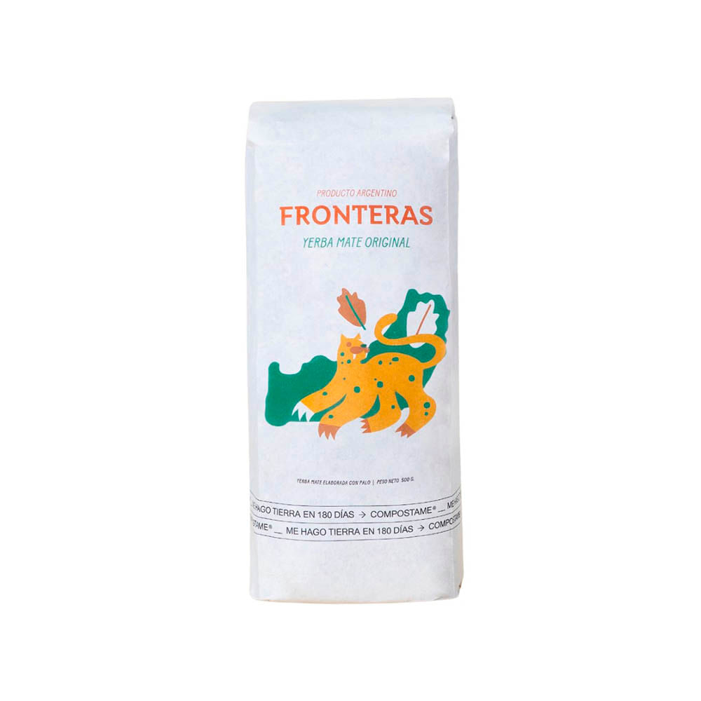 Yerba Mate Original con Palo 500 Grs Fronteras