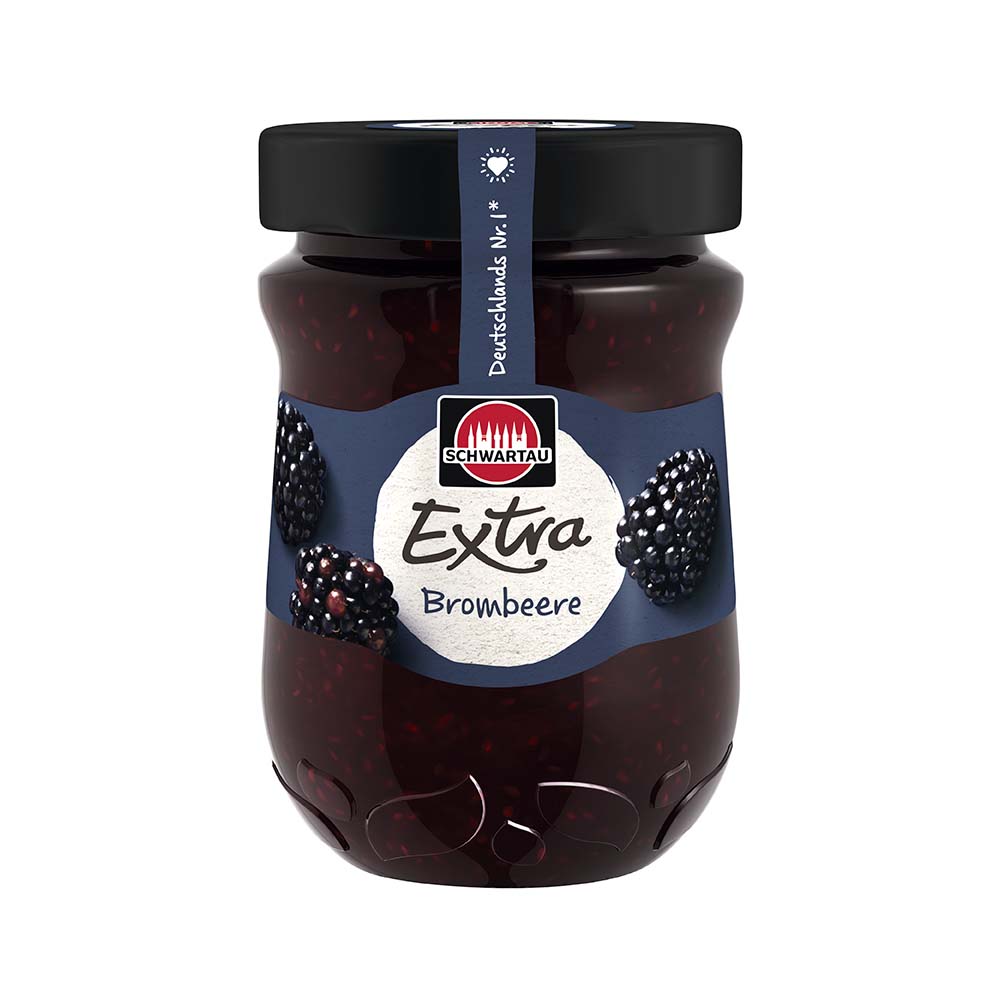 Mermelada Extra Sabor Mora 340 Grs Schwartau