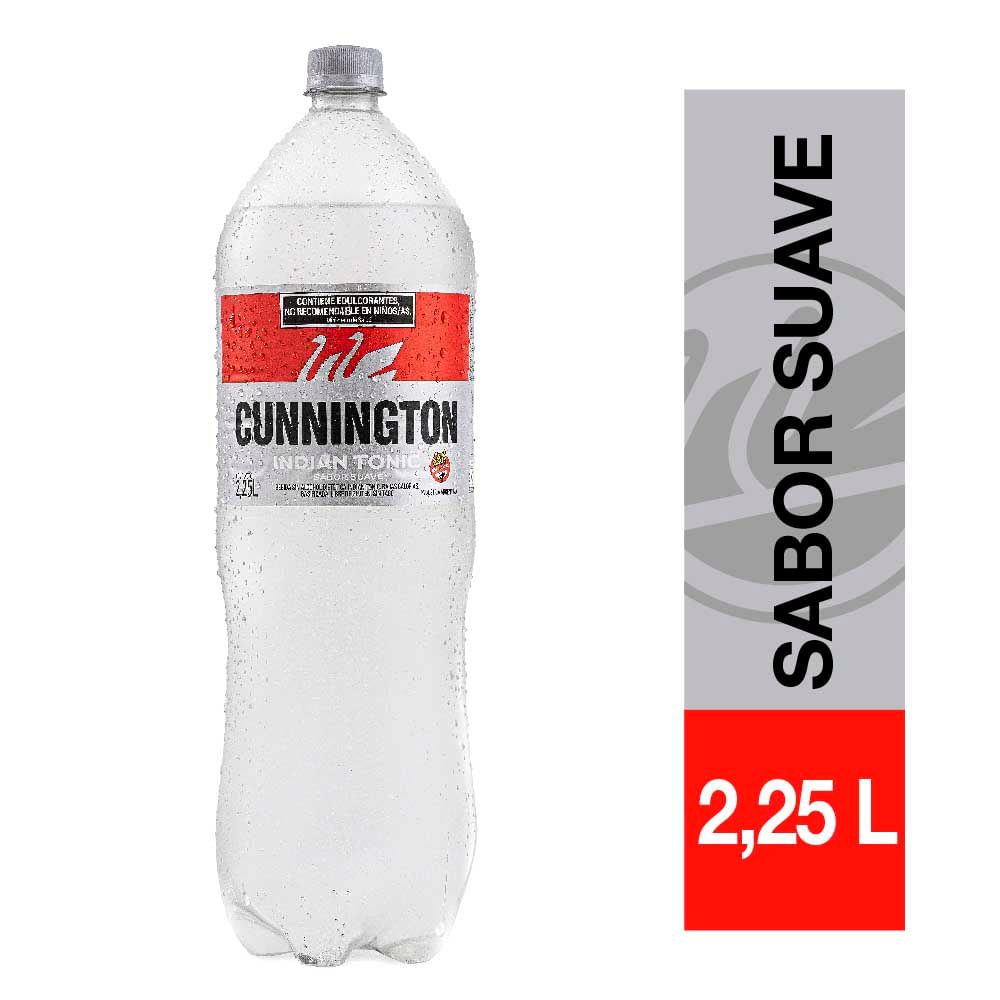 Gaseosa Tónica Sabor Suave 2.25 Lts Cunnington