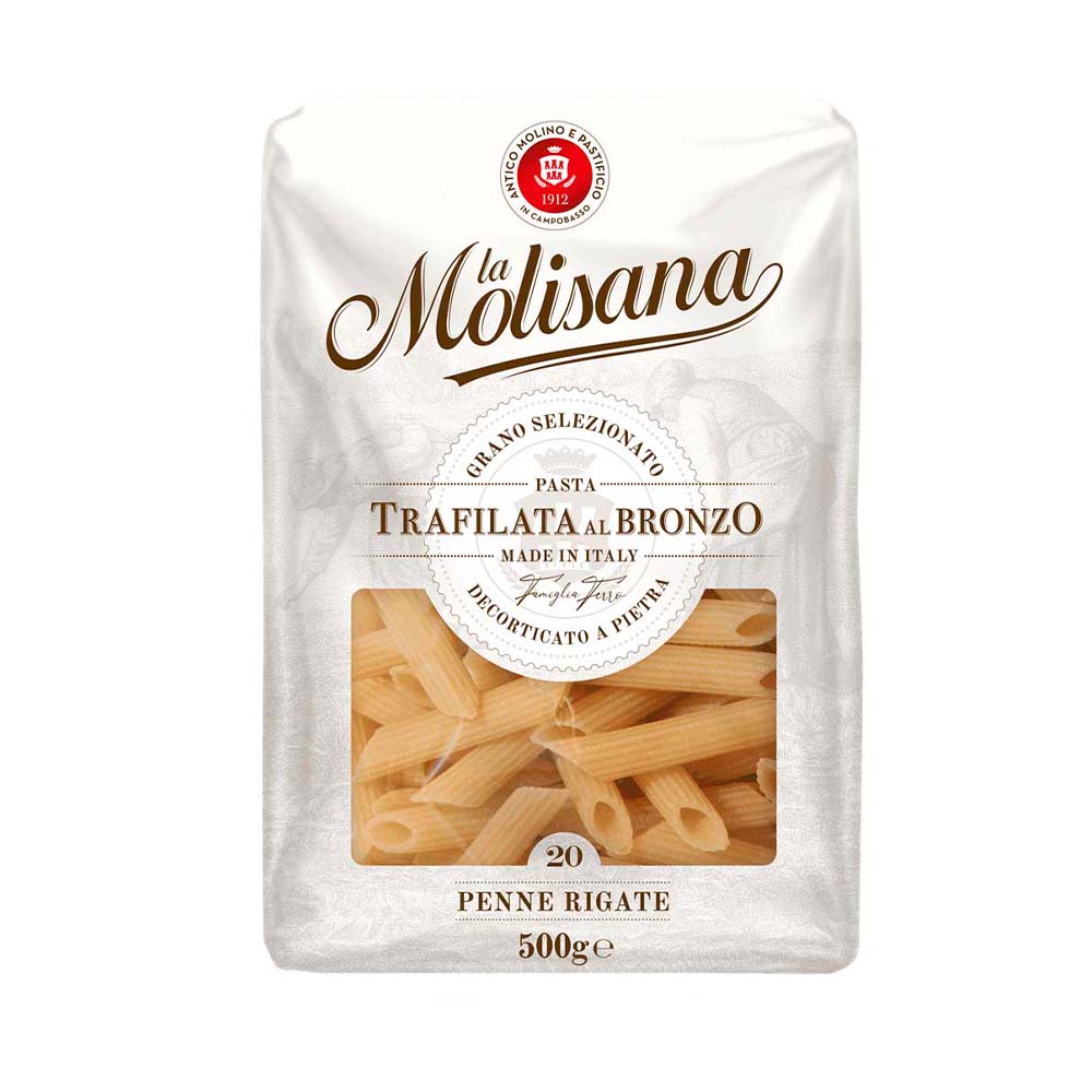 Fideos La Molisana Penne Rigate 500 Gr