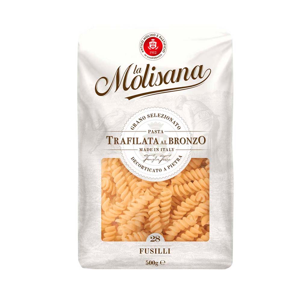 Fideos Fusilli al Huevo 500 Grs La Molisana