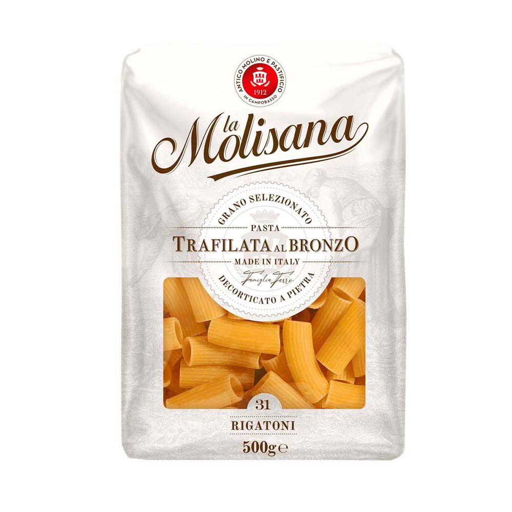 Fideos Rigatoni al Huevo 500 Grs La Molisana