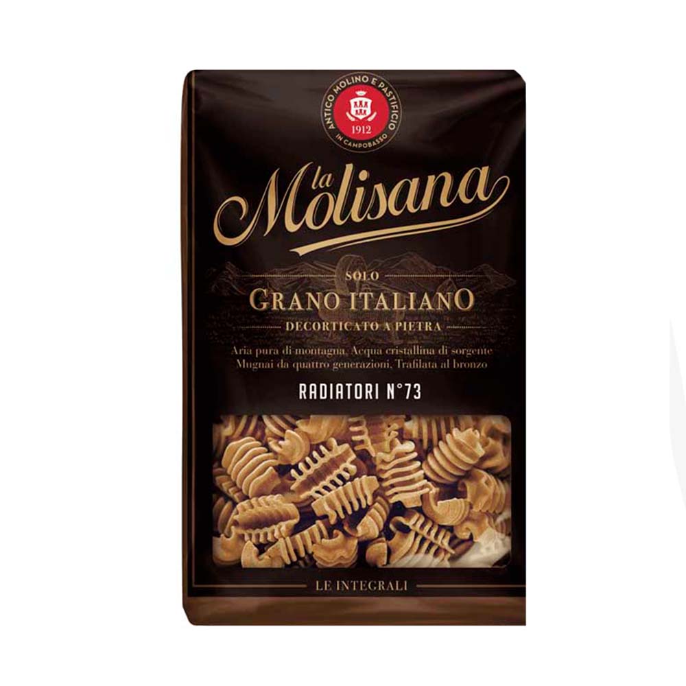Fideos Radiatori Integrales 500 Grs La Molisana