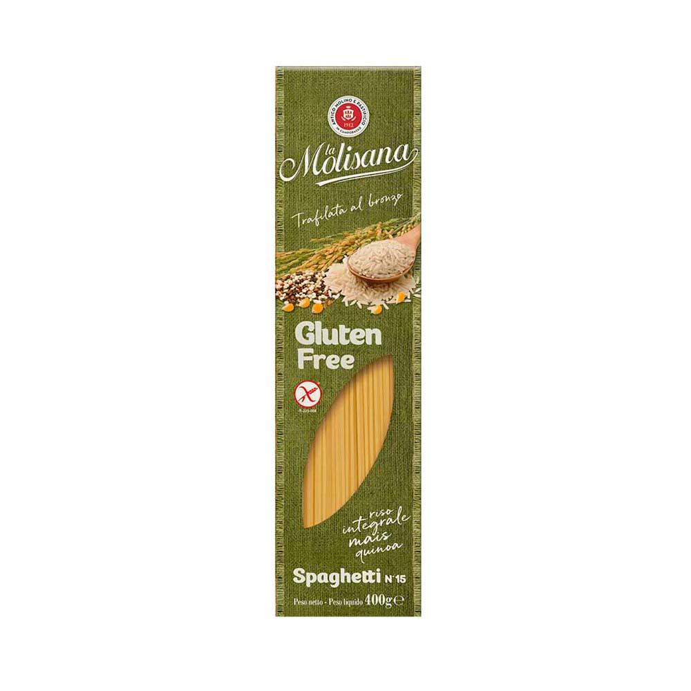 Fideos Spaghetti Gluten Free 400 Gr La Molisana