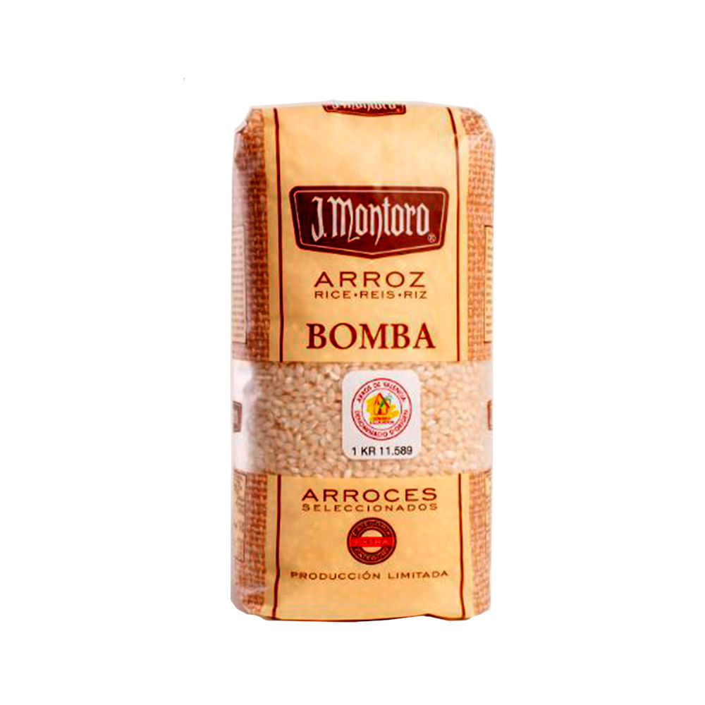 Arroz Bomba Premium 1 Kg x 10 Un Montoro