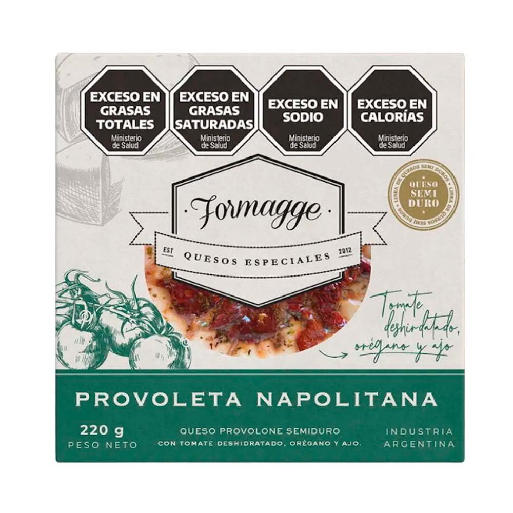 Queso Provoleta Formagge Napolitana - 220 Gr