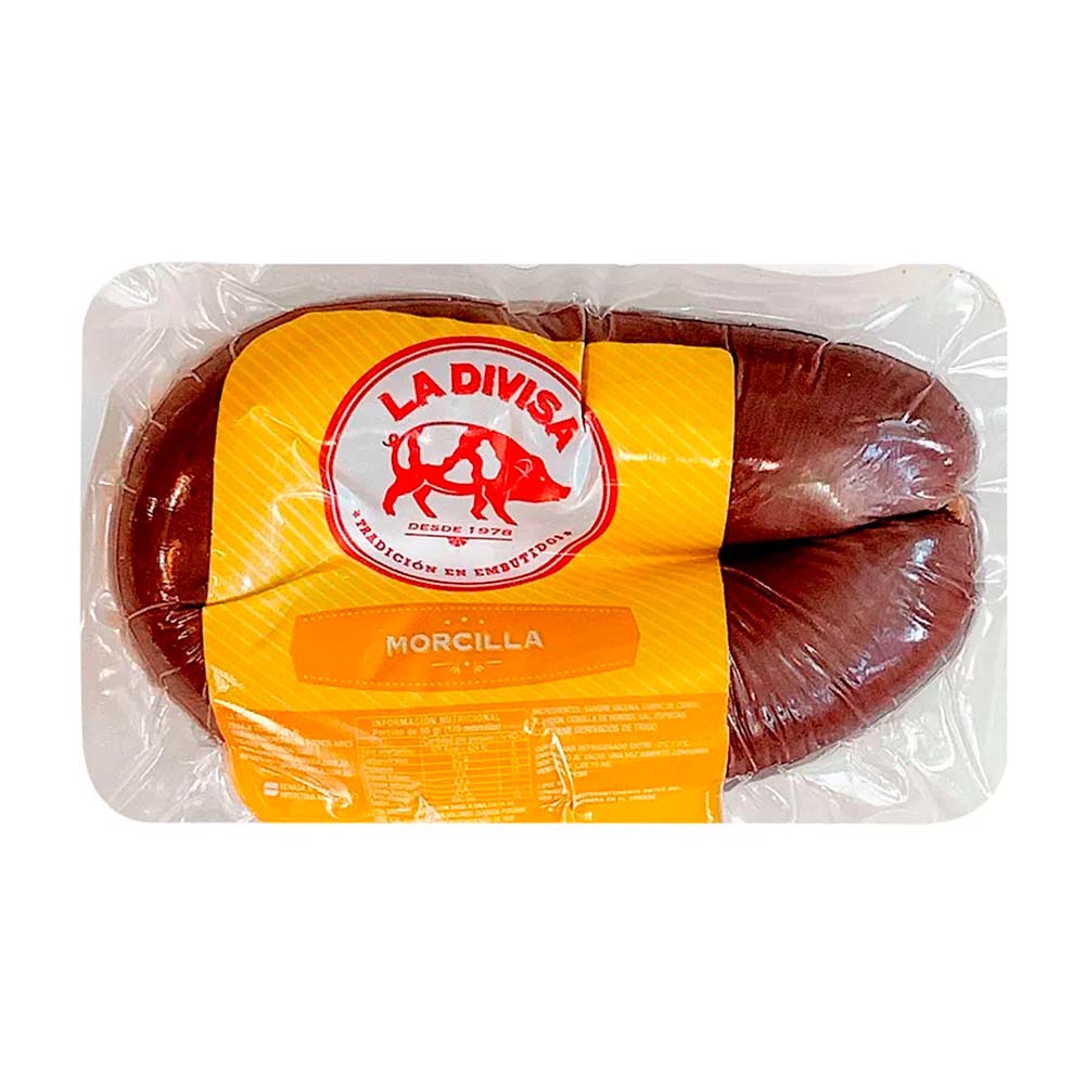 Morcilla de Cerdo Rosca 400 Grs La Divisa