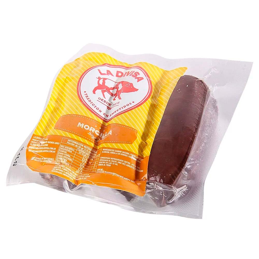Morcilla de Cerdo 400 Grs La Divisa