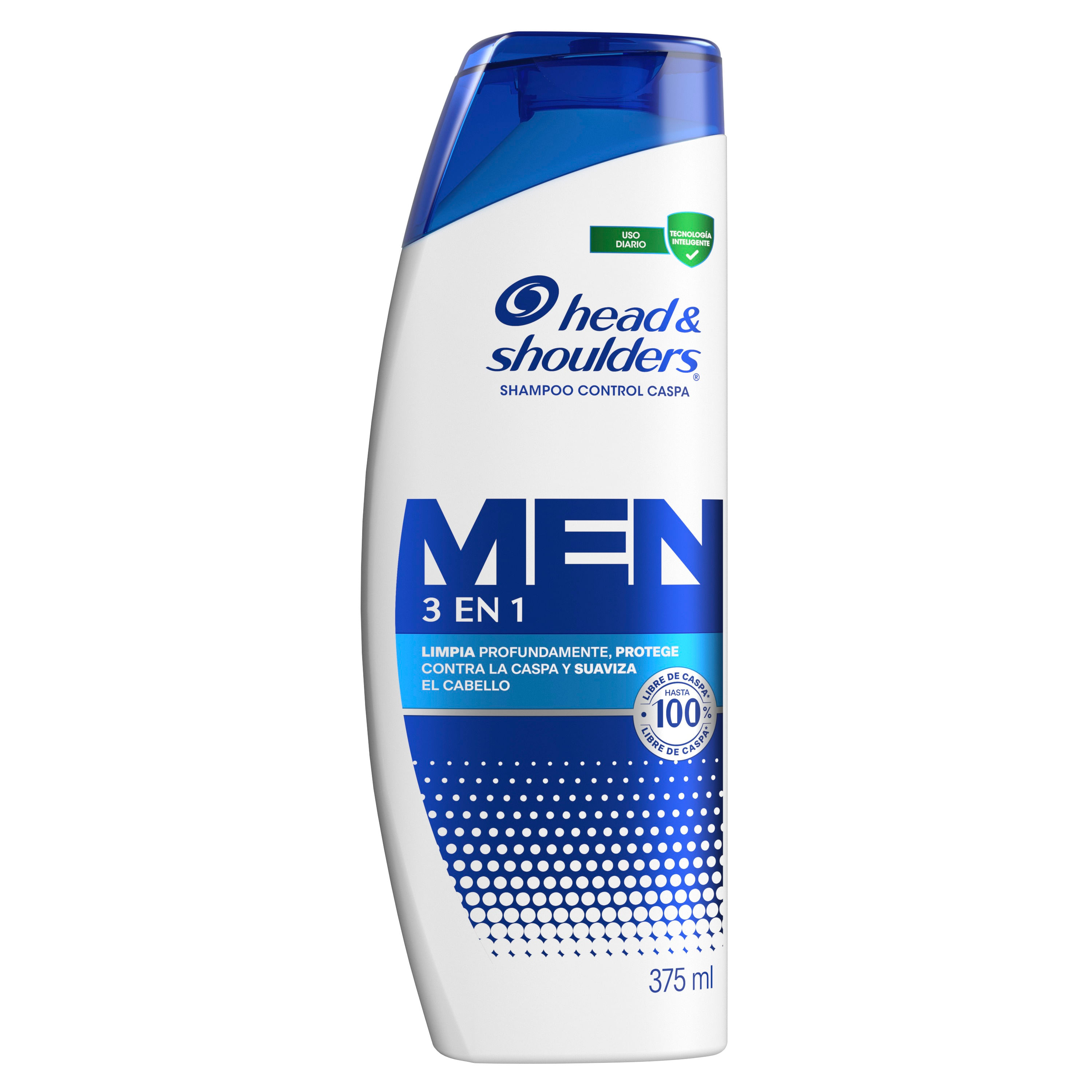 Shampoo 3 en 1 Anti-Caspa 375 Ml Head y Shoulders