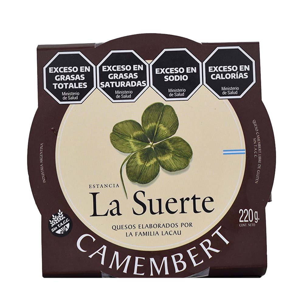 Queso Camembert x 0.22 Kg La Suerte