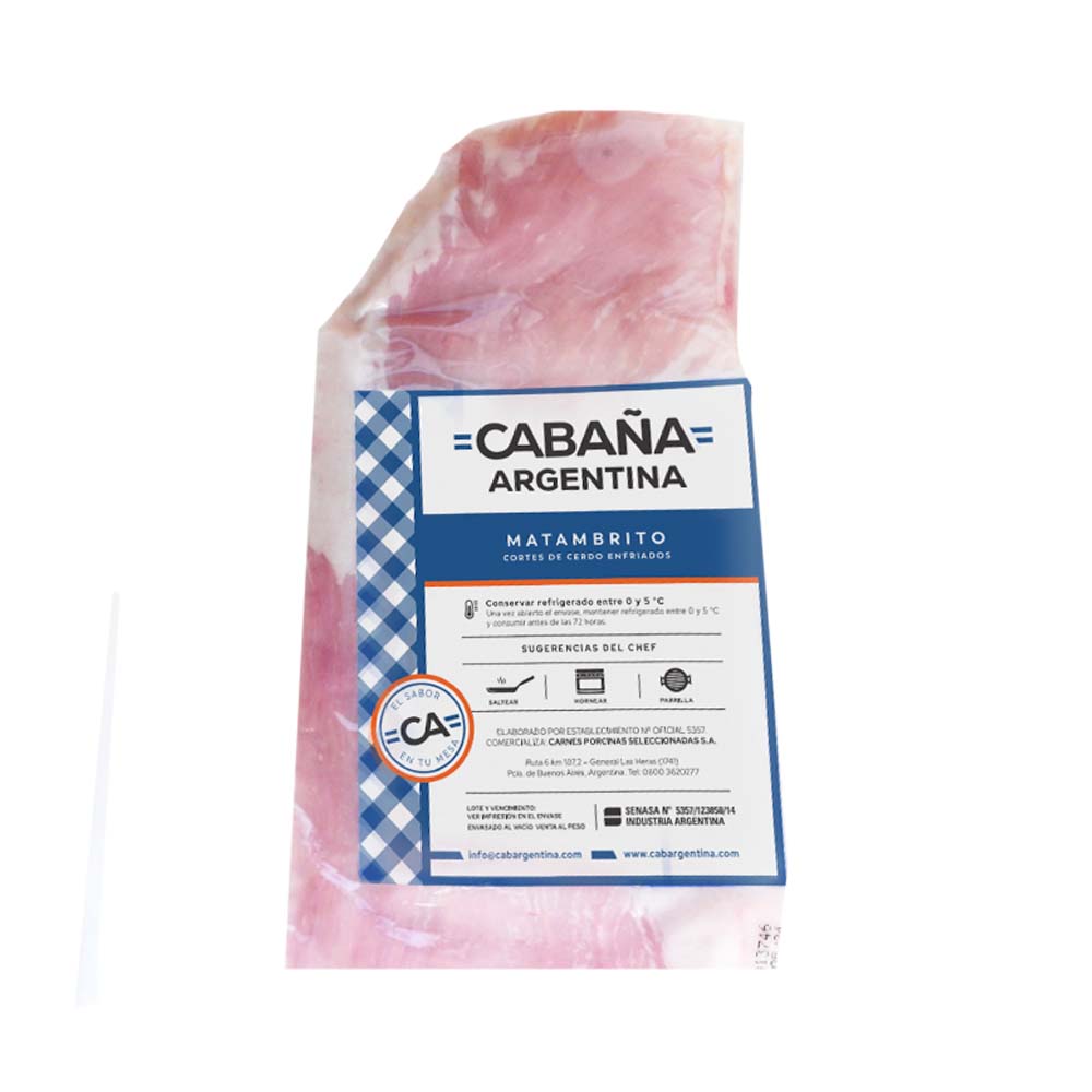 Matambrito De Cerdo - Cabaña Argentina