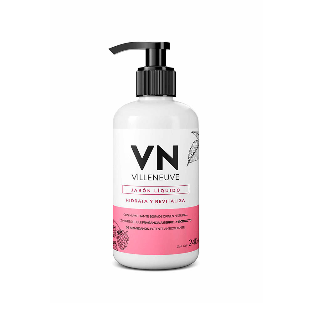 Jabón Líquido Hidrata y Revitaliza Berries 240 Ml Vn