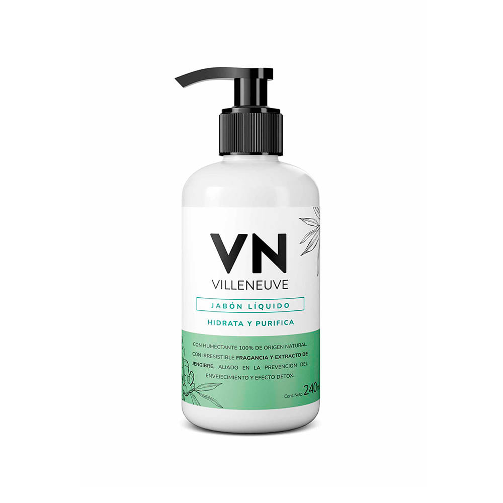 Jabón Líquido Hidrata y Purifica Jengibre 240 Ml Vn