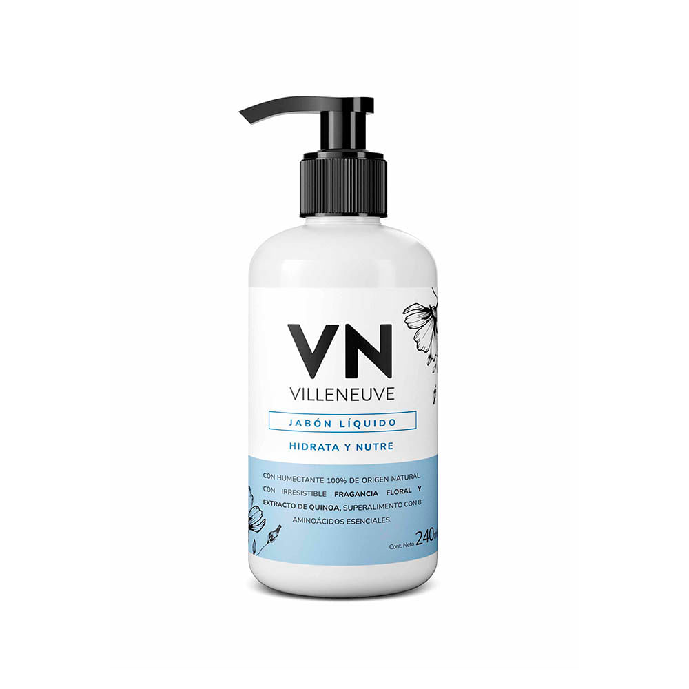 Jabón Líquido Hidrata y Nutre Floral 240 Ml Vn