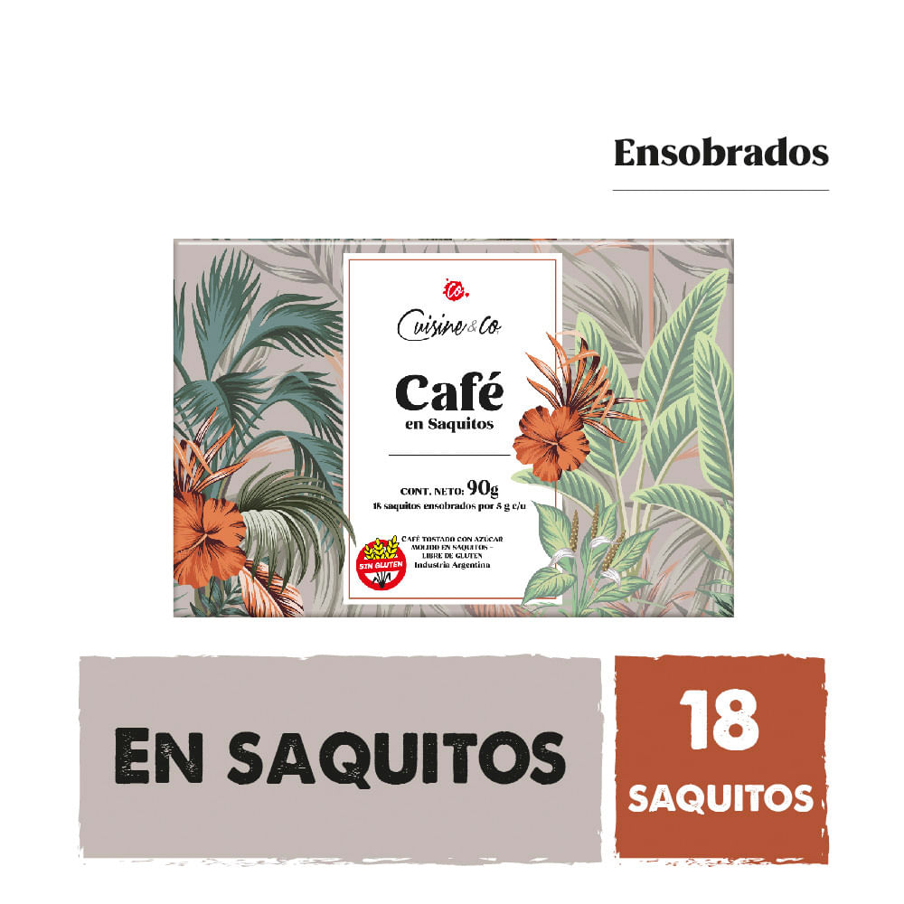 Café Molido Tradicional 90 Grs x 18 Un Cuisine y Co