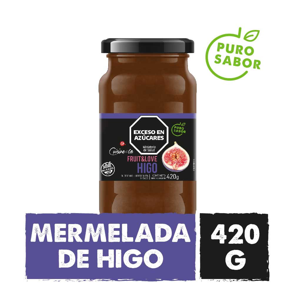 Mermelada Sabor Higo 420 Grs Cuisine y Co