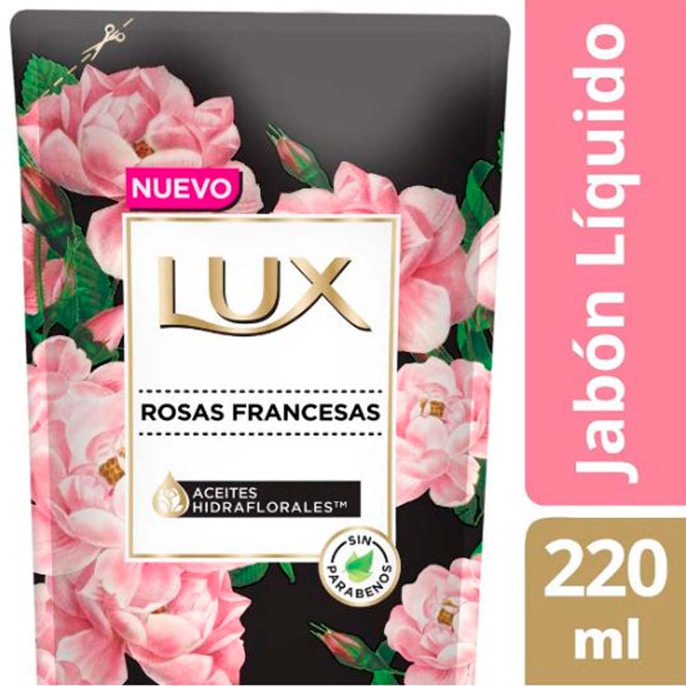 Jabón Líquido Botanicals Rosas Francesas 220 Ml Lux