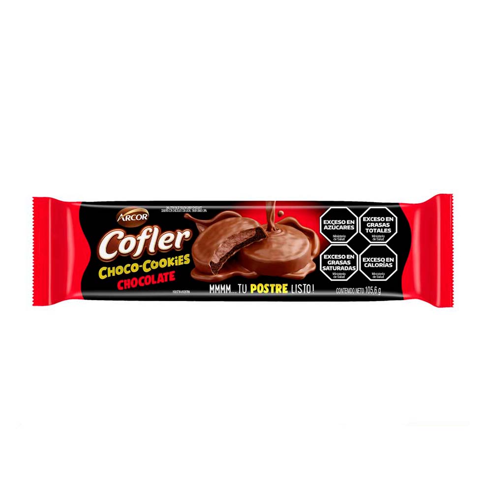 Galletas Rellenas y Bañadas Sabor Chocolate 105.6 Grs Cofler