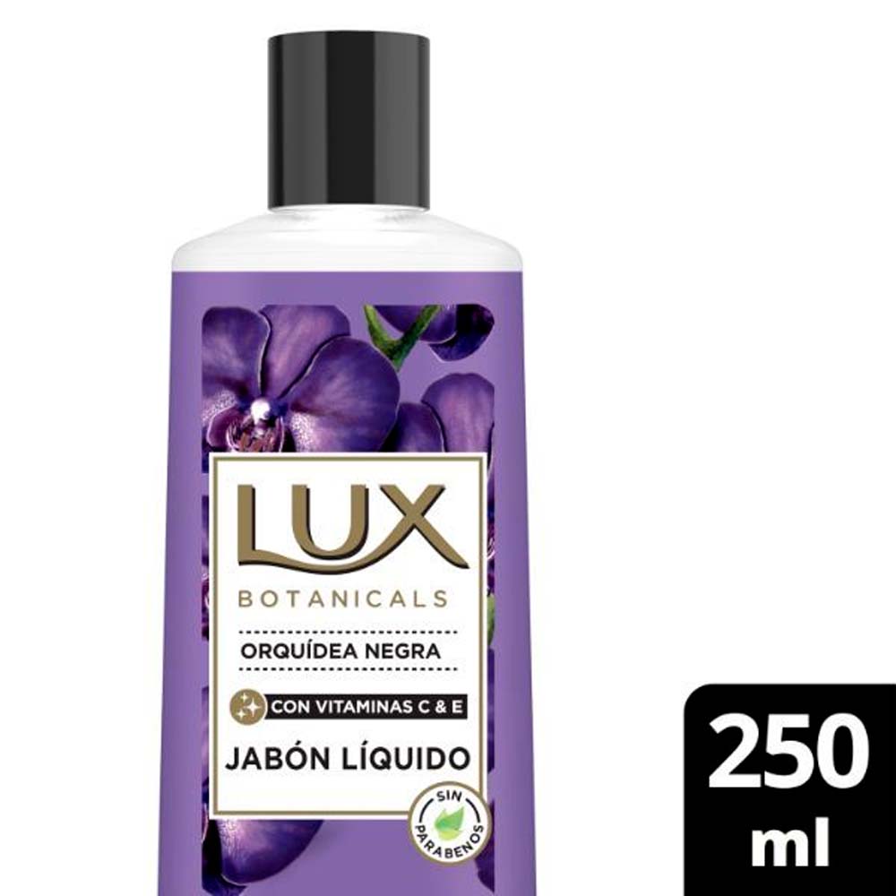 Jabón Líquido Botanicals Orquídea Negra 250 Ml Lux