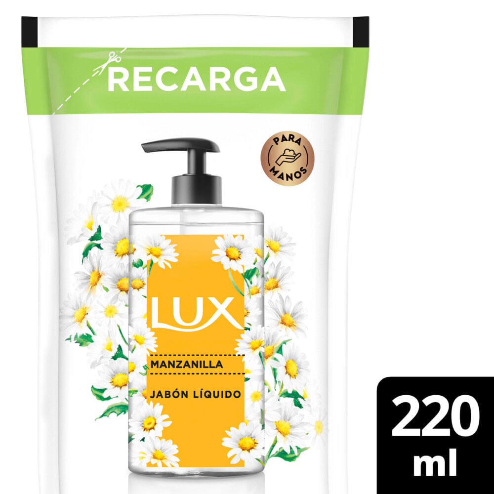 Jabón Líquido de Manzanilla 220 Ml Lux